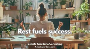 Rest fuels success.
