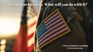 They gave us freedom. What will you do with it?