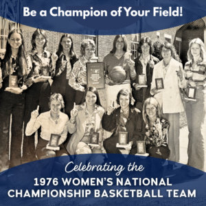 Be a champion of your field!