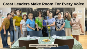 Great leaders make room for every voice.