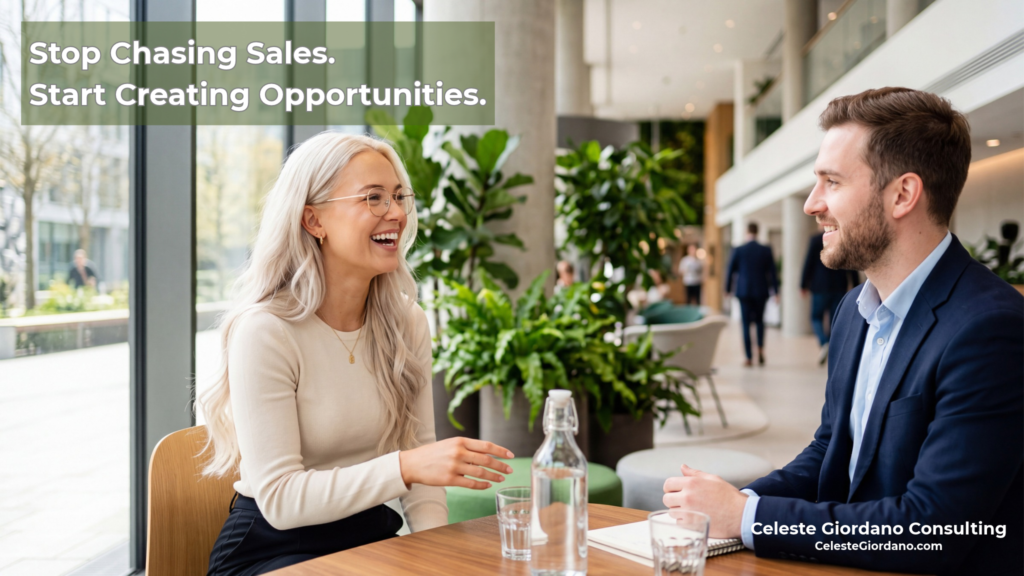 Stop chasing sales. Start creating opportunities.